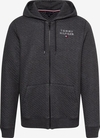 TOMMY HILFIGER Sweatjacke in Grau: predná strana