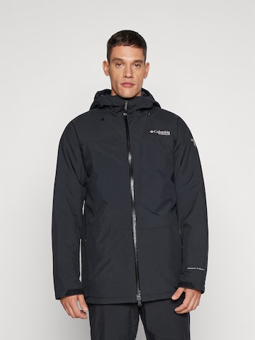 melns COLUMBIA Sporta jaka 'Winter District™ III': no priekšpuses