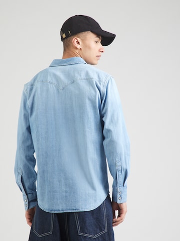LEVI'S ® - Regular Fit Camisa 'Barstow Western' em azul