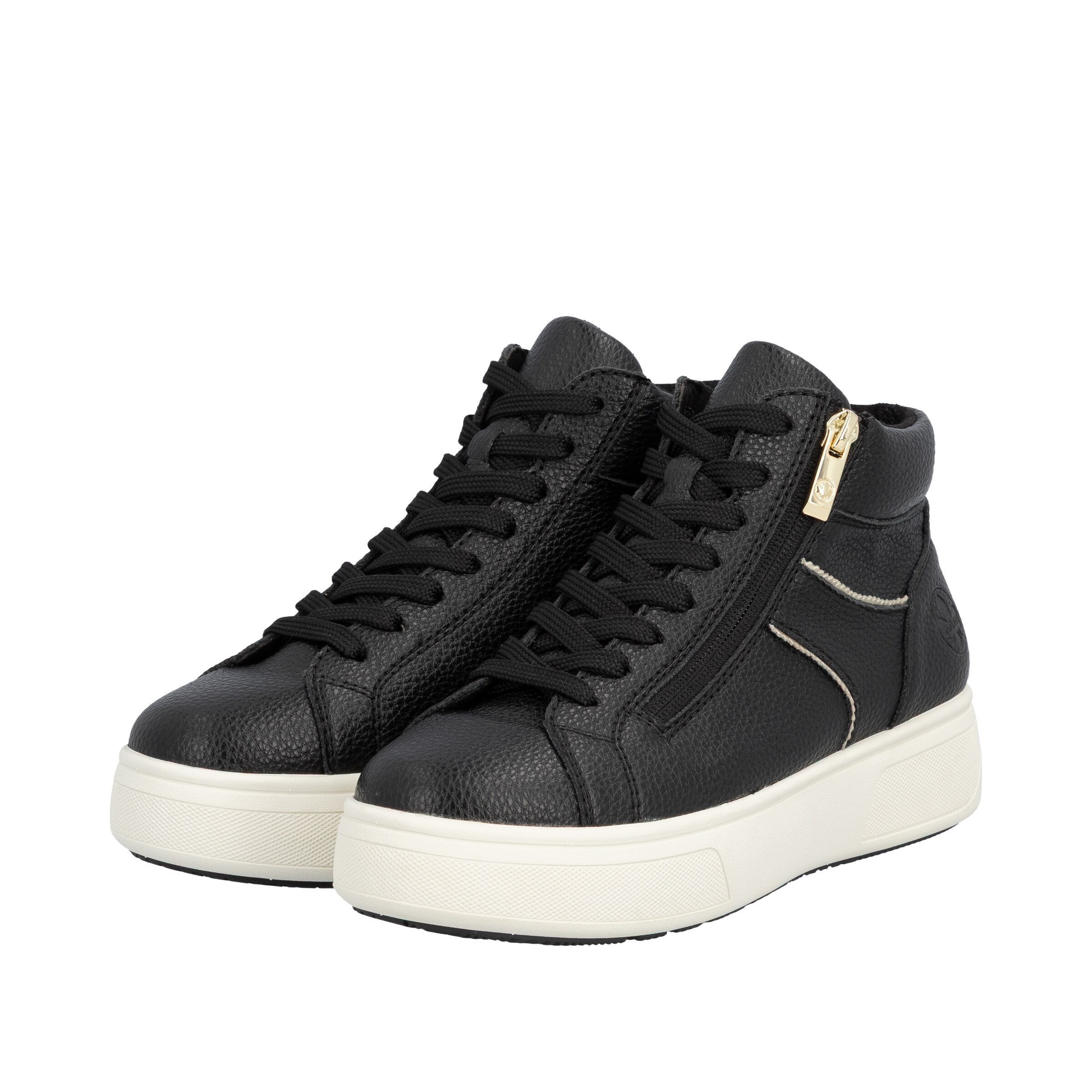 Baskets hautes Rieker en noir