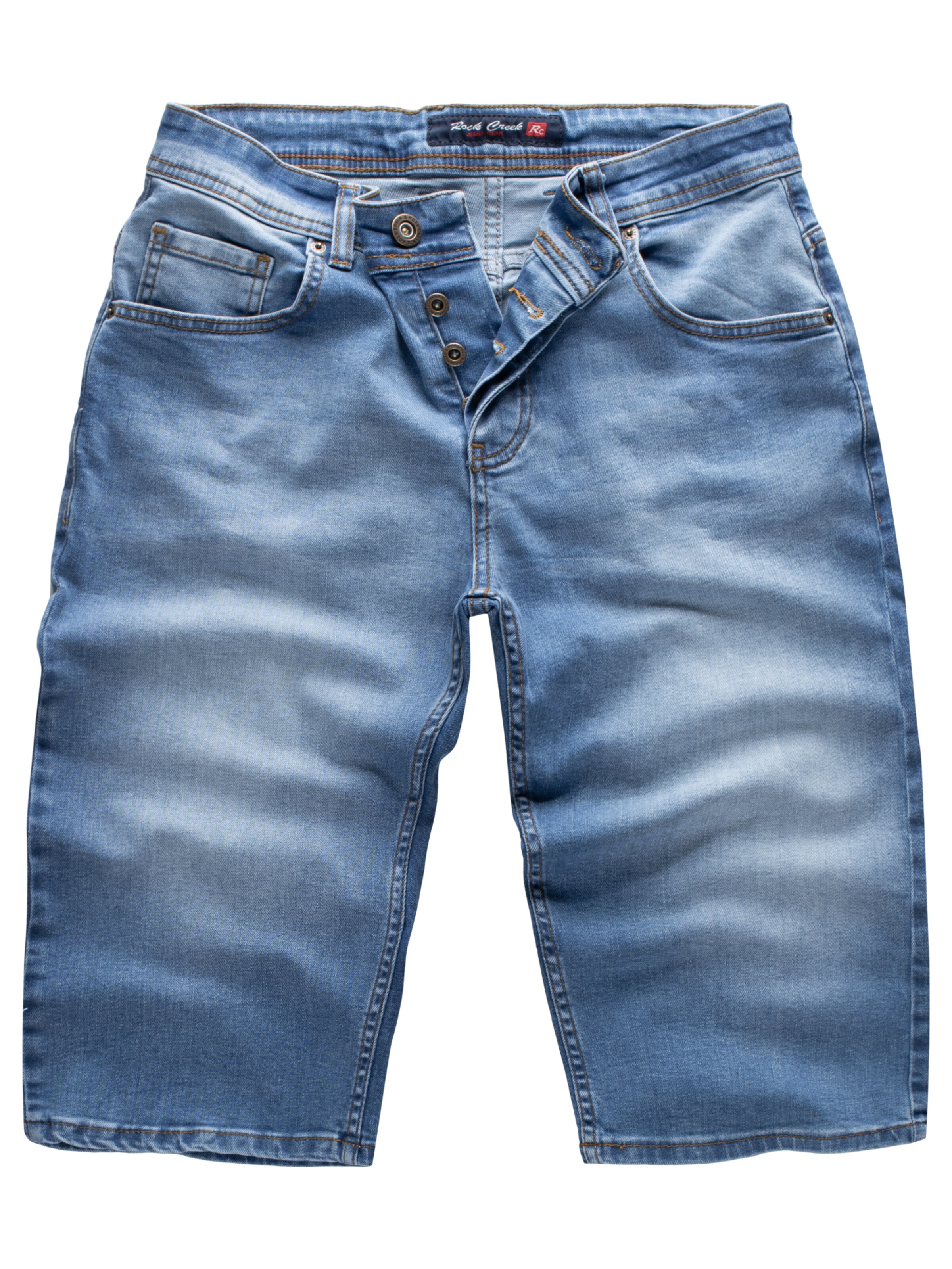 Rock Creek Regular Shorts in Blau: Vorderseite