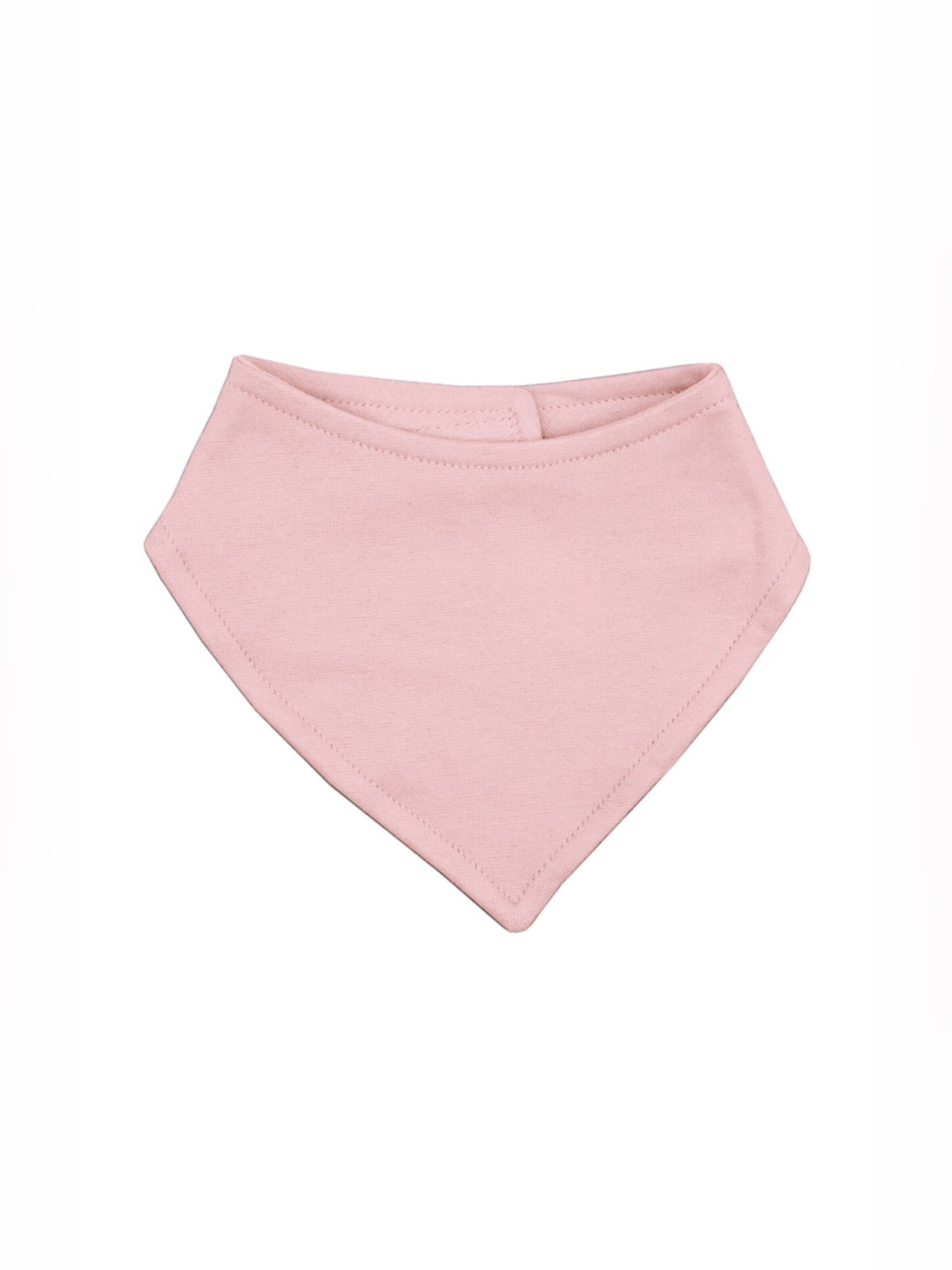 MAXIMO Latz 'BABY-Dreiecktuch mit Klett doppelt'‌‌‌‌‌‌‌‌ in Pink: Vorderseite