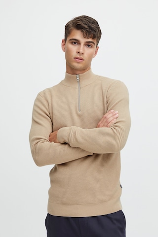 Casual Friday Trui 'Karlo' in Beige: voorkant