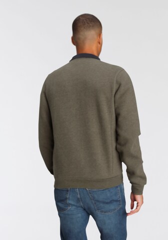 HECHTER PARIS Zip-Up Hoodie in Green