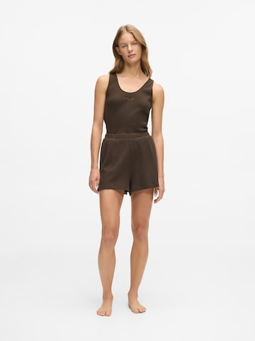 Karl Lagerfeld Обычный Штаны 'Crest' в Коричневый