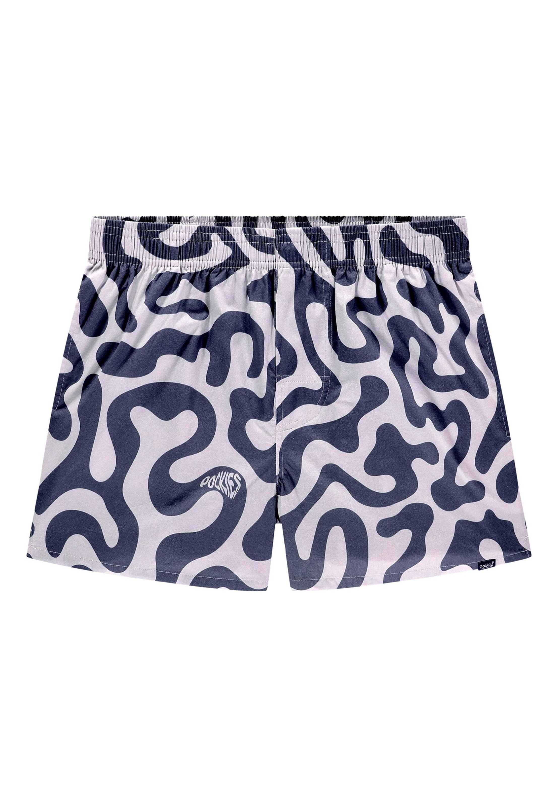 Boxer di Pockies in blu: frontale