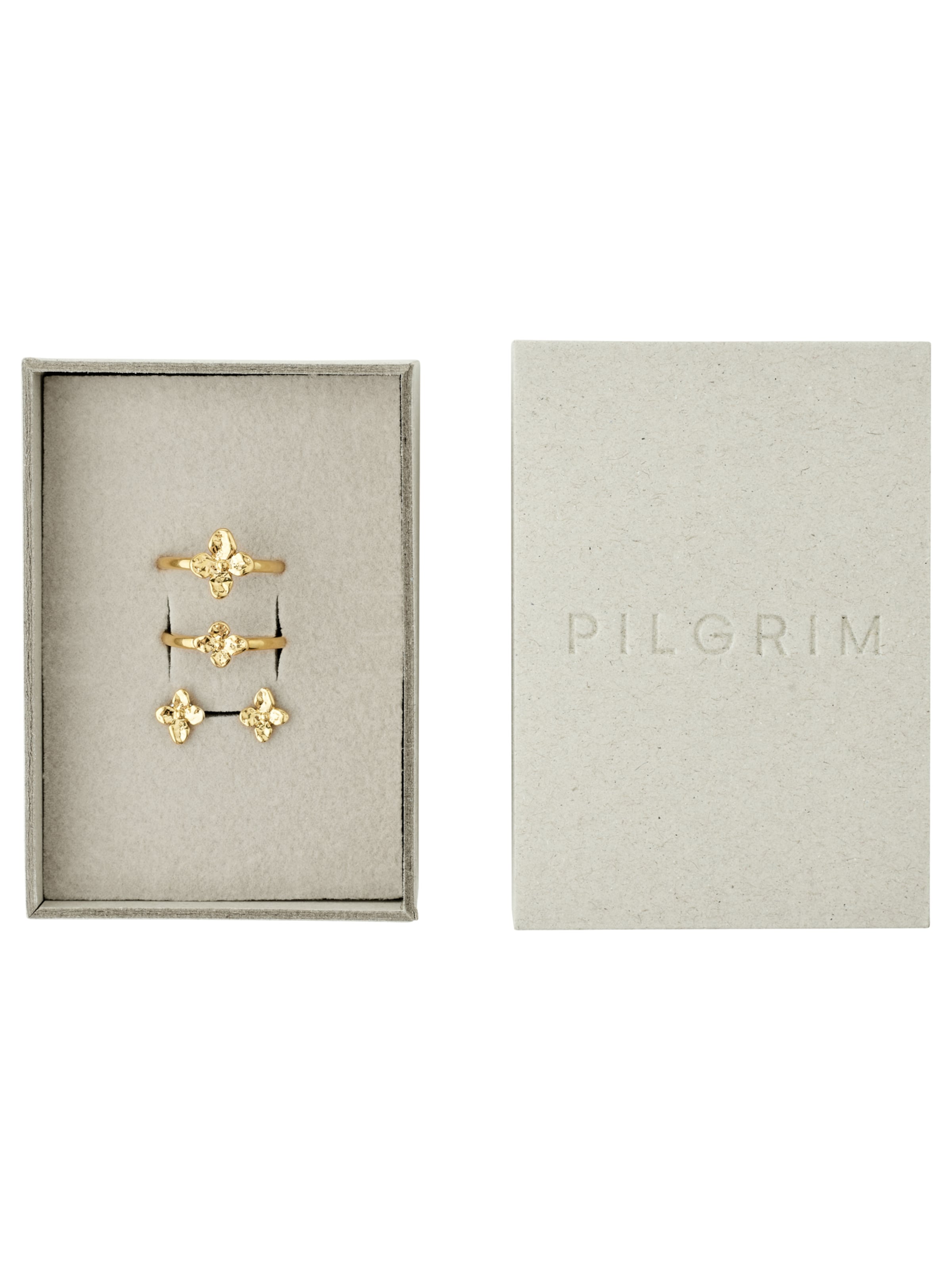 Pilgrim - Conjunto de joyería 'Sanine' en oro