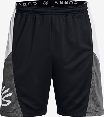 UNDER ARMOUR Regular Sportshorts in Schwarz: Vorderseite