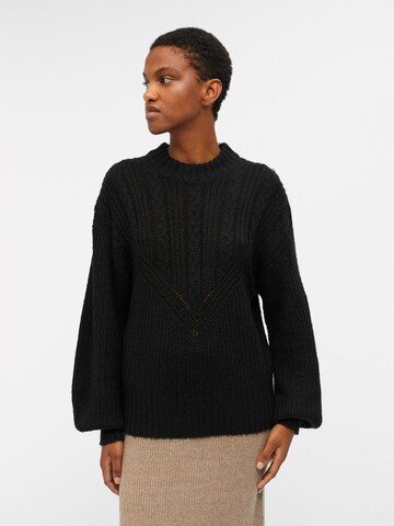 Pull-over 'NOVA STELLA' OBJECT en noir : devant