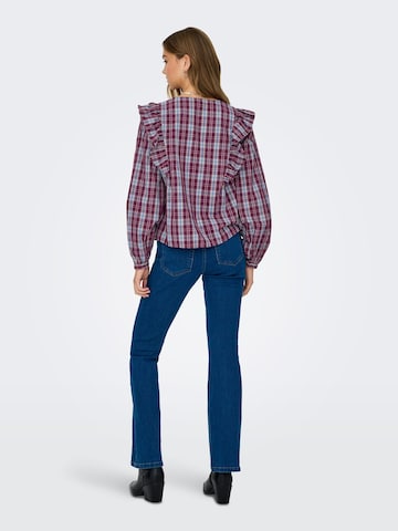 JDY Blouse 'JDYDolly' in Lila