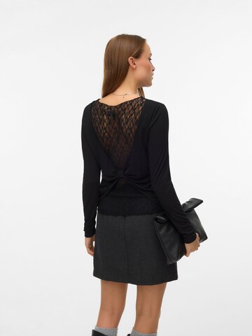 VERO MODA Shirt 'VMMila' in Zwart