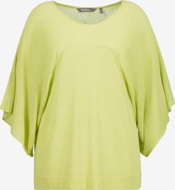 Pull-over Ulla Popken en jaune : devant