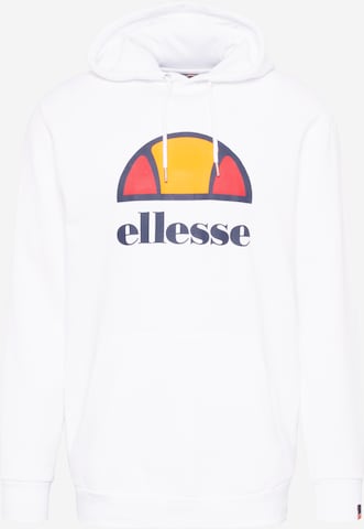 ELLESSE Sport sweatshirt 'Dahryl' i vit: framsida