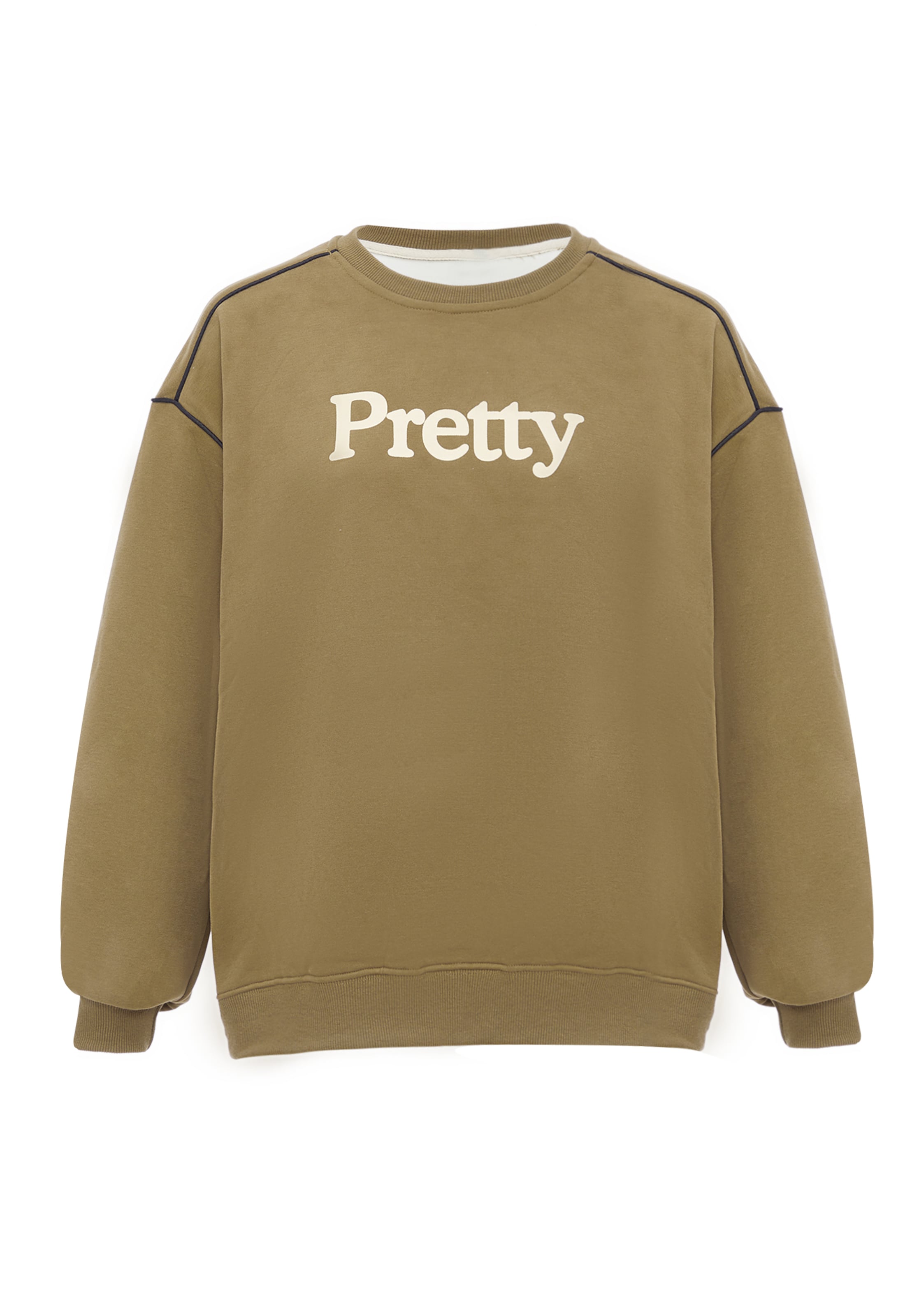 HOMEBASE Sweatshirt in Groen: voorkant