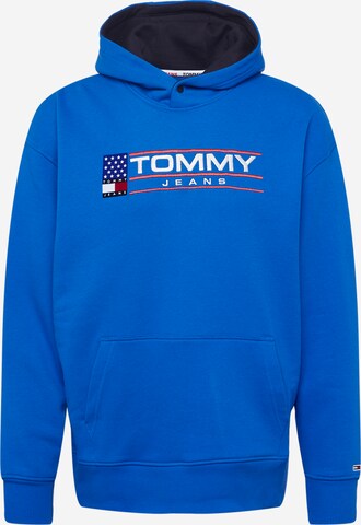 Tommy Jeans - Sudadera 'Modern Sport' en azul: frente