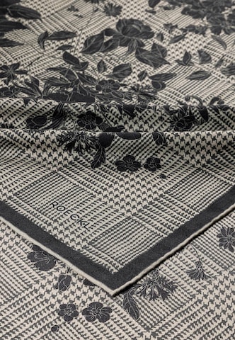 Roeckl Shawl 'Blooming Frame' in Black