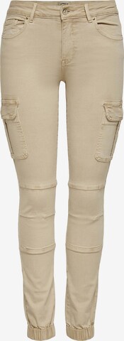 ONLY - Pantalón cargo 'Missouri' en beige: frente