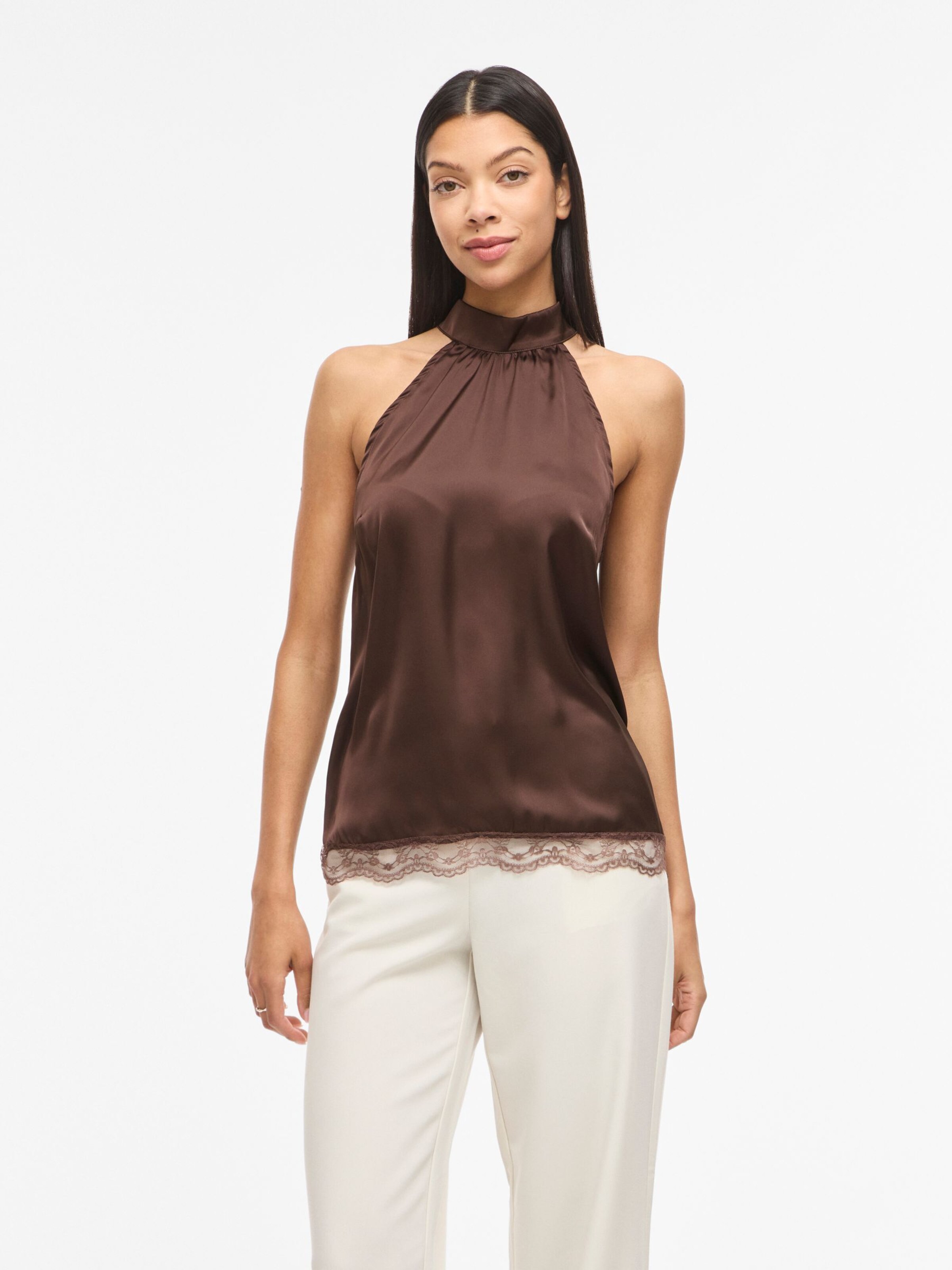 Haut 'VISOFIE' VILA en marron : devant