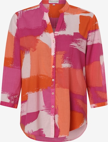 Marie Lund Blouse in Roze: voorkant