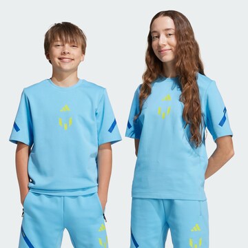 T-Shirt fonctionnel 'Messi ZNE' ADIDAS PERFORMANCE en bleu : devant