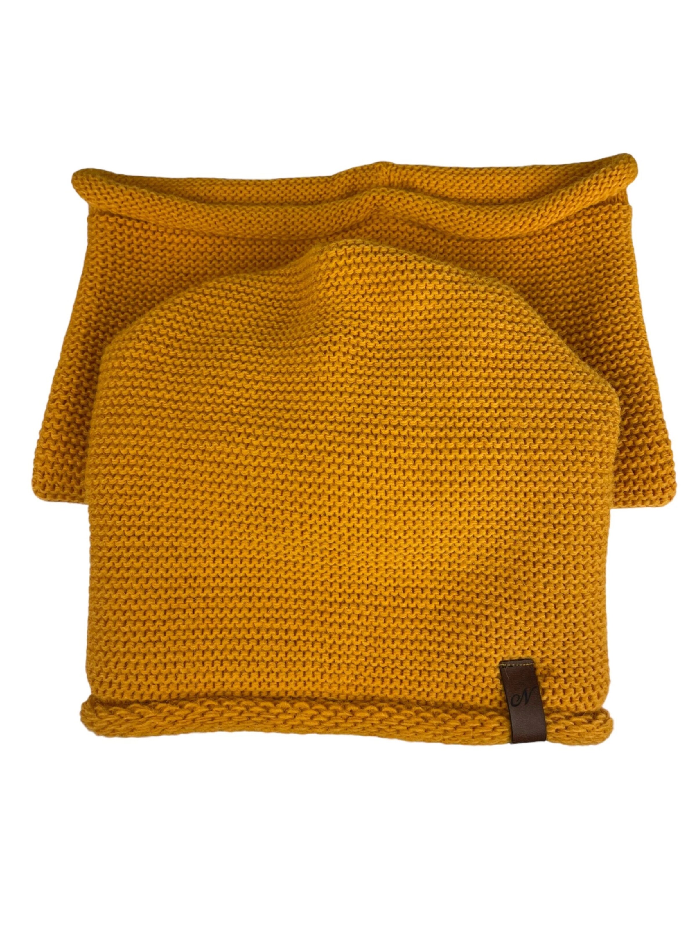 Kumixi Beanie 'Set' in Yellow: front