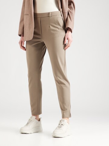 Tapered Pantaloni con piega frontale di JDY in marrone: frontale