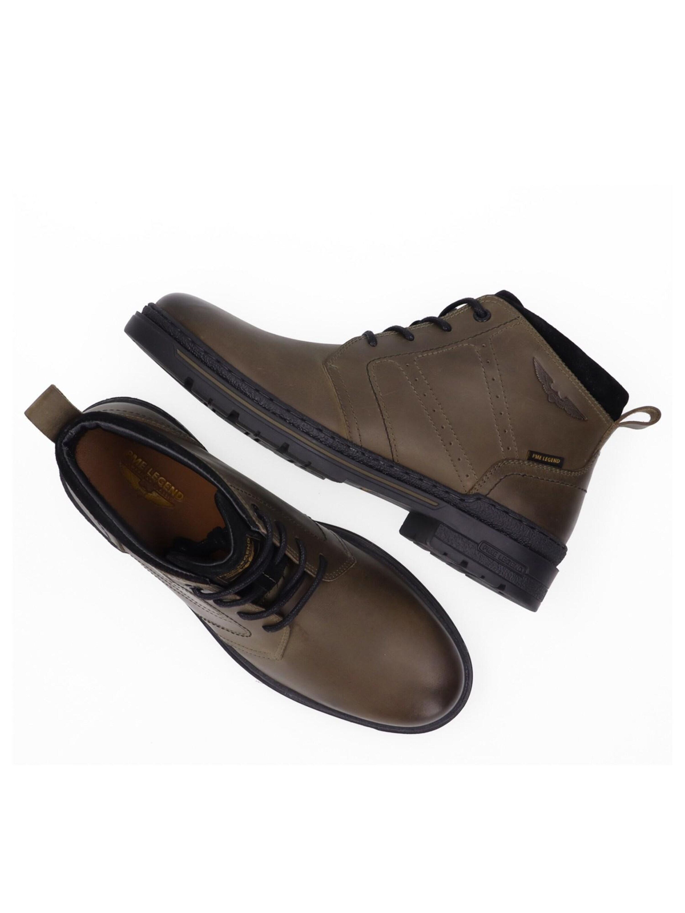 PME Legend Boots 'Tarmac boot in oiled leather'‌‌‌ in Grün