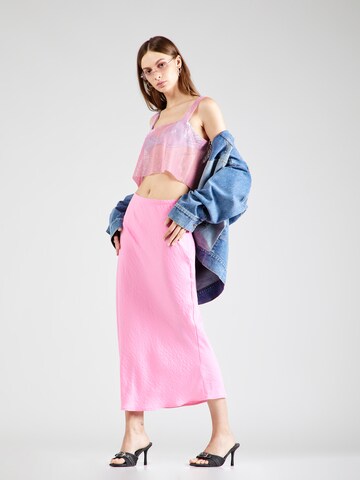 Nasty Gal Topp i rosa