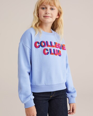 Sweat-shirt WE Fashion en bleu
