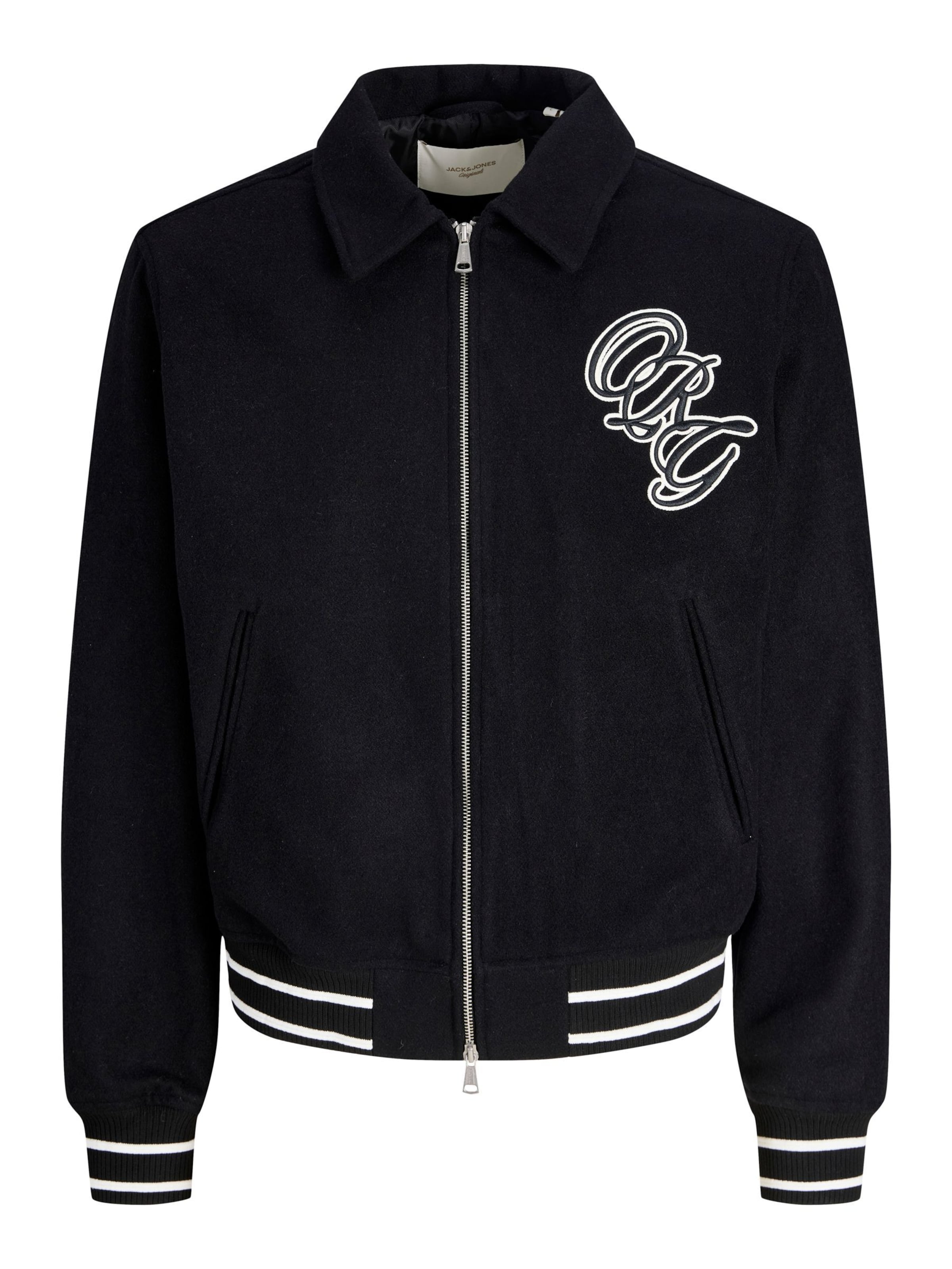 JACK & JONES Jacke in Schwarz: Vorderseite