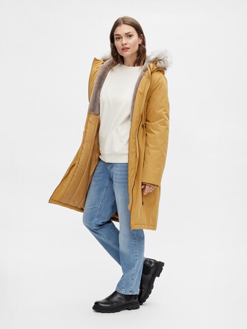 MAMALICIOUS Parka 'AMY' in Braun