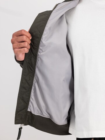 ALPHA INDUSTRIES Between-Season Jacket 'CWU-36/P' in Grey: front