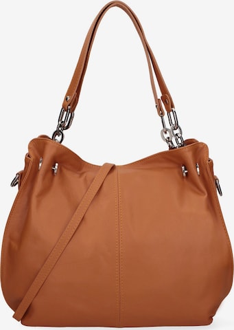 Gave Lux Schultertasche in Braun: Vorderseite