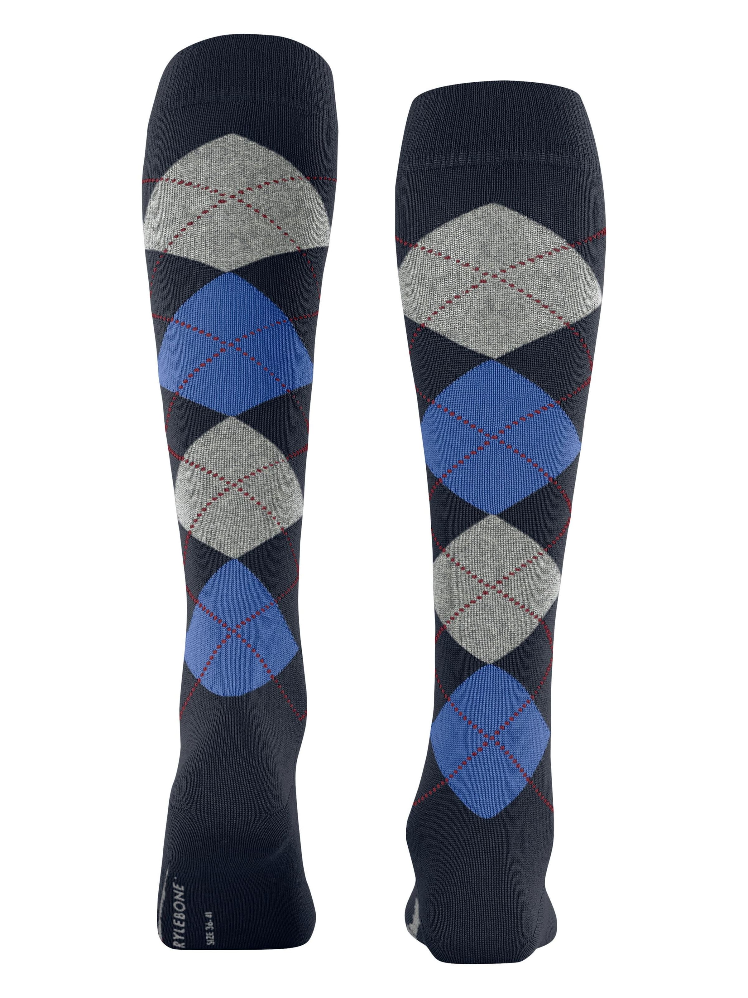 BURLINGTON Overknee Strümpfe 'Marylebone'‌‌‌‌ in Blau