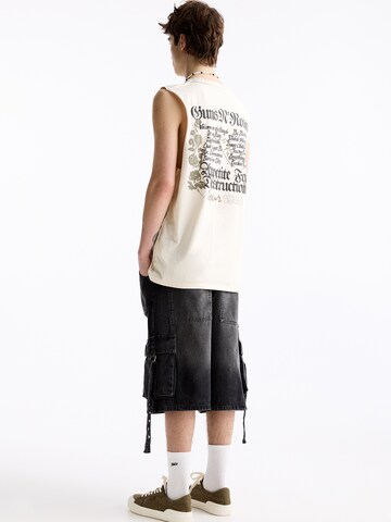 Pull&Bear Shirt in Weiß