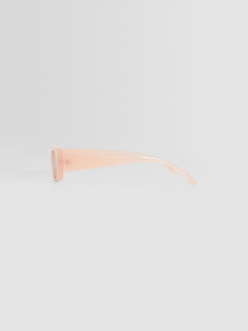 Bershka Sunglasses in Pink