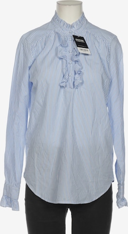 0039 Italy Bluse S in Blau: Vorderseite