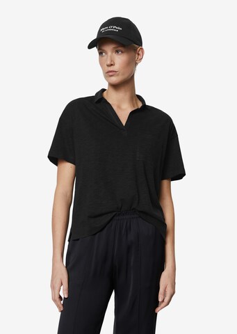 T-shirt Marc O'Polo en noir : devant