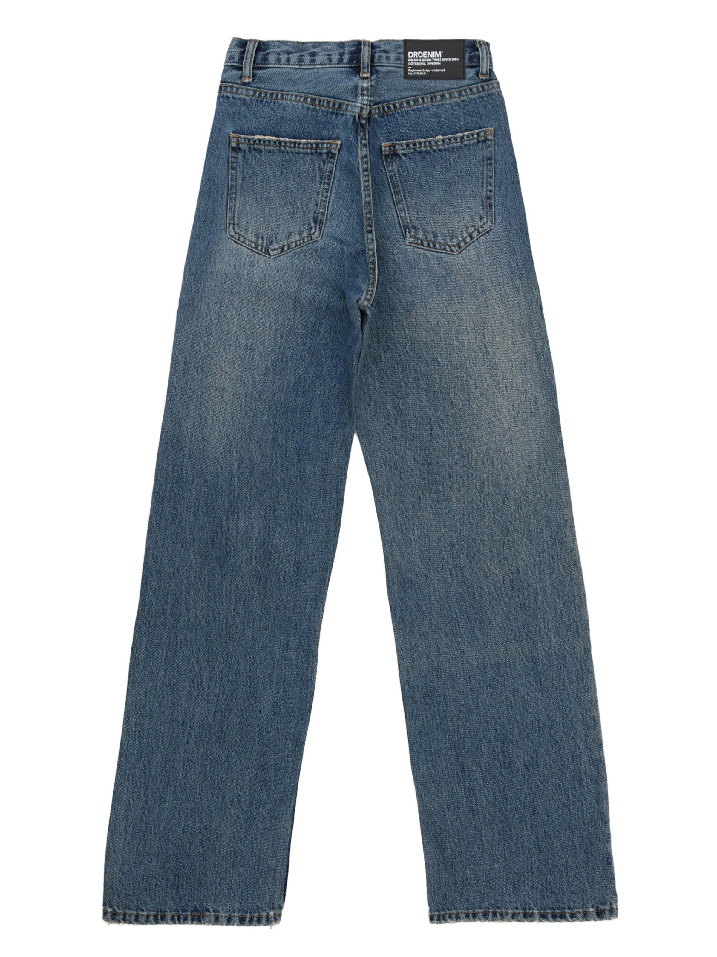 Dr. Denim Regular Jeans 'Echo High Straight' in Blauw