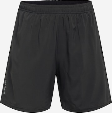 ENDURANCE Regular Workout Pants 'Vanclause' in Black: front