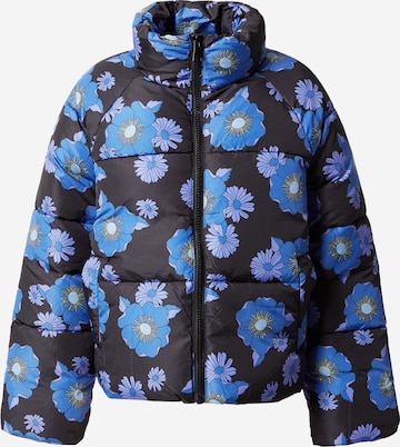 Monki Between-season jacket in Blue: front