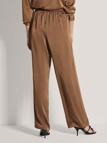 Loosefit Pantalon MADELEINE en marron