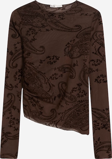 Bershka Shirts i brun / choko, Produktvisning