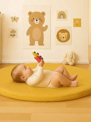 PAPATE - Manta para bebé en amarillo