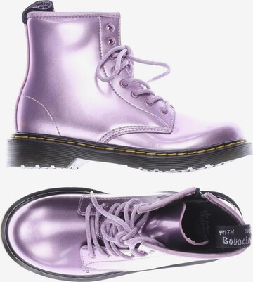Dr. Martens Dress Boots in 35 in Purple: front
