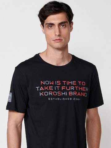 KOROSHI Bluser & t-shirts i sort