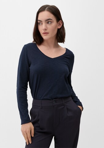 s.Oliver Shirt in Blauw: voorkant