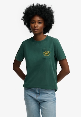 T-shirt Superdry & Co en vert : devant