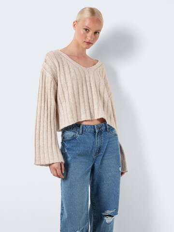 Noisy may - Jersey 'NINA' en beige