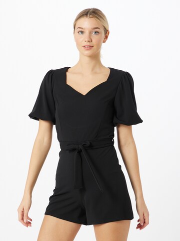 SISTERS POINT Jumpsuit in Zwart: voorkant